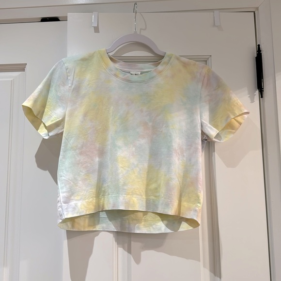 Wilfred Free Gatana Cropped Tie Dye Tee - Size Small - Picture 5 of 6